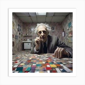 Man In A Room Art Print