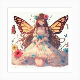 Fairy Hd Wallpaper 4 Art Print