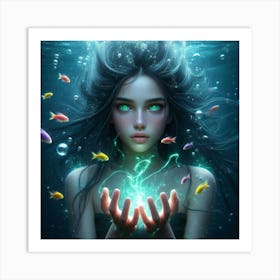 Mermaid 43 Art Print