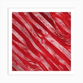 Candy Cane Art Print