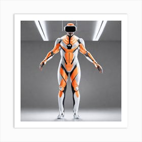 Futuristic Man 113 Art Print