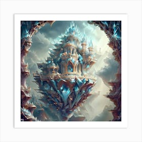 Ice Castle Art Print