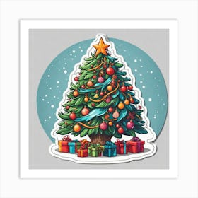 Christmas Tree 3 Art Print