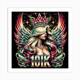 10k Angel Art Print