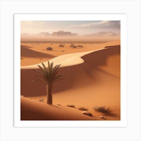 Sahara Desert 166 Art Print