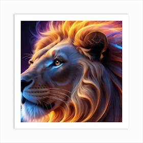 Lion king Art Print