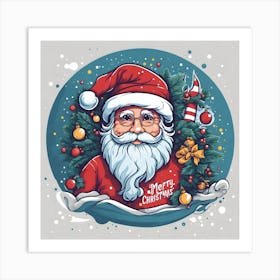 Santa Claus Art Print