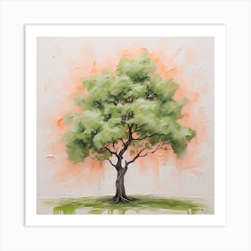 Tree Painting Art Print