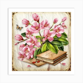 Magnolia Blossoms Art Print