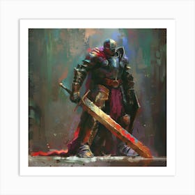 The Resolute Guardian Art Print