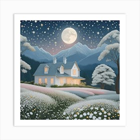 House In The Countryside Art Print