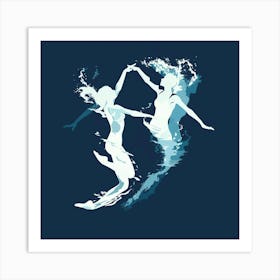 Mermaids Art Print