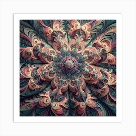 Fractal Art 4 Art Print