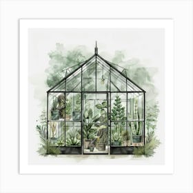 Greenhouse 2 Art Print