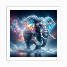 Elephant In The Sky 3 Art Print