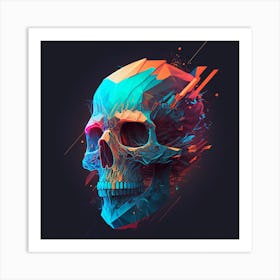 Skull Art 2 Art Print