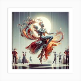 Dancers Art Print