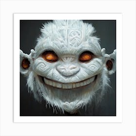 Cute Troll 2 Art Print