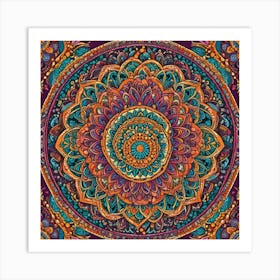 Mandala 24 Art Print