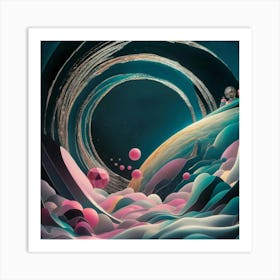 A Stunning Abstract Wall Art Piece That Showcases Shltkpeptd6oaeqafwzvjg Dbgrwtnwsuu1pqjr 9zh1g Art Print