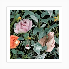 The Roses Art Print