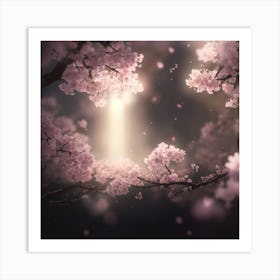 Cherry Blossoms Art Print