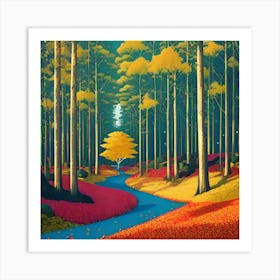 Forest 71 Art Print