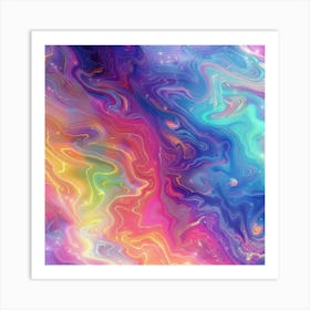 Abstract Painting 18 Art Print