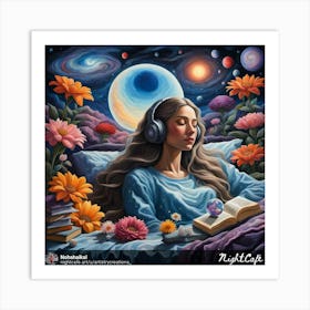 Dreaming Girl Art Print