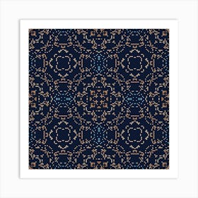 Seamless Pattern 19 Art Print