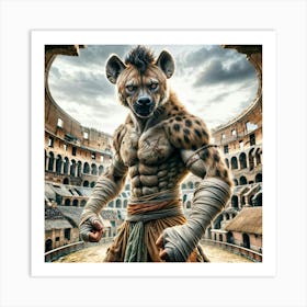 Hyena Art Print