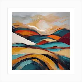 Abstract Landscape Art 3 Art Print