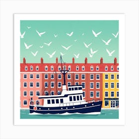 Swedish City 4 Art Print