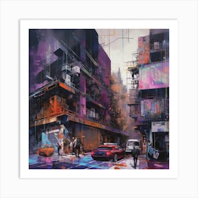 Hong Kong City Art Print