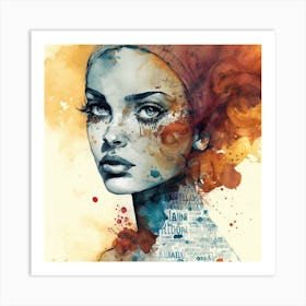 Creative Mixed Art Print