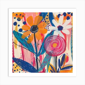 Daisies 1 Art Print