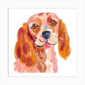 Cocker Spaniel 03 Art Print