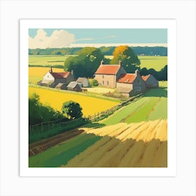 Country House 3 Art Print