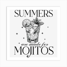 Summers We Made For Mojitos Art Print