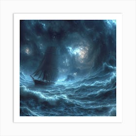 Stormy Seas Art Print