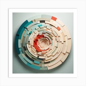 Circular Wall Art 1 Art Print