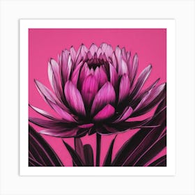 Protea Art Print