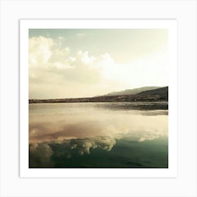 Dead Sea - Dead Sea Stock Videos & Royalty-Free Footage 1 Art Print