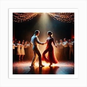 Dancers Art Print