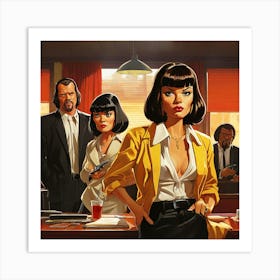 Pulp Fiction 5 Art Print