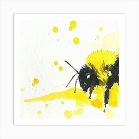 Bee Painting Art Print