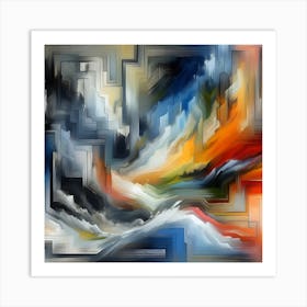 Abstract Painting 50 Art Print