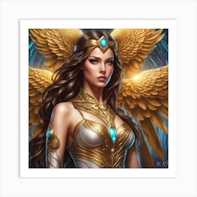 Angel Of The Gods Art Print