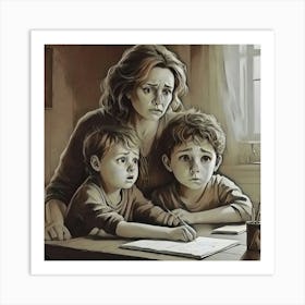 mother care Art Print