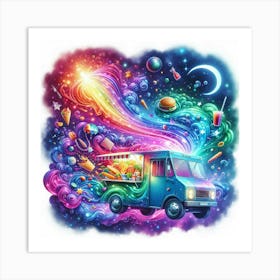 Food Truck Art Print